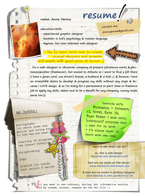 Product picture Resume design images 161P